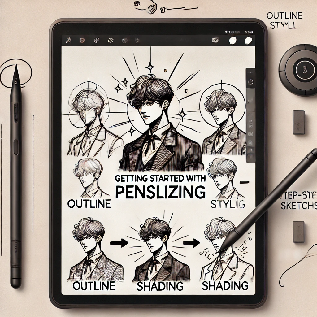 펜슬라이징을 시작하는 방법