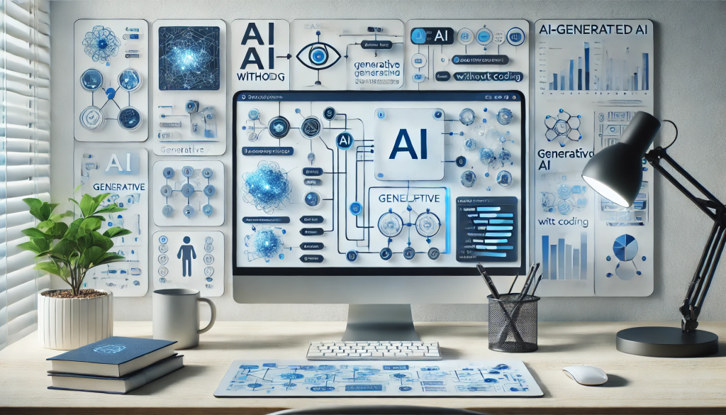 생성 AI 개발, 코딩 없이 가능한 방법