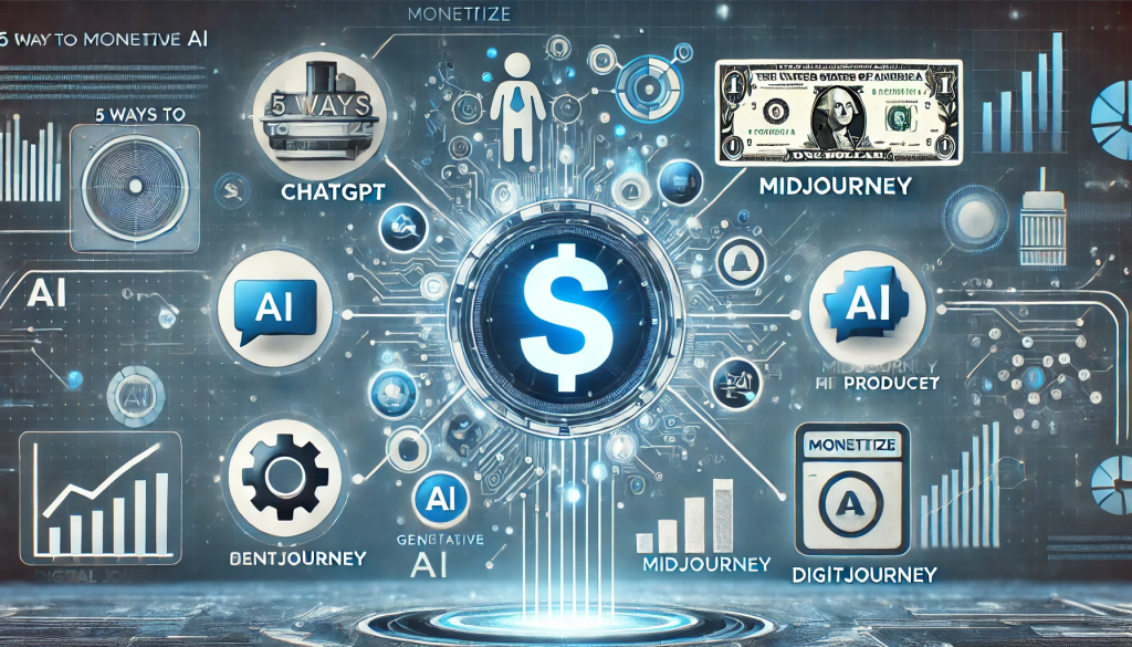 생성 AI 수익화 방법 5가지